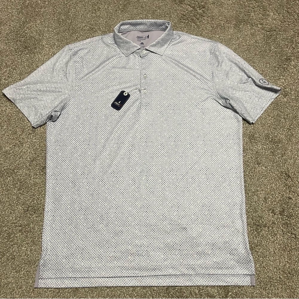 johnnie-O Light Blue Polo Shirt
